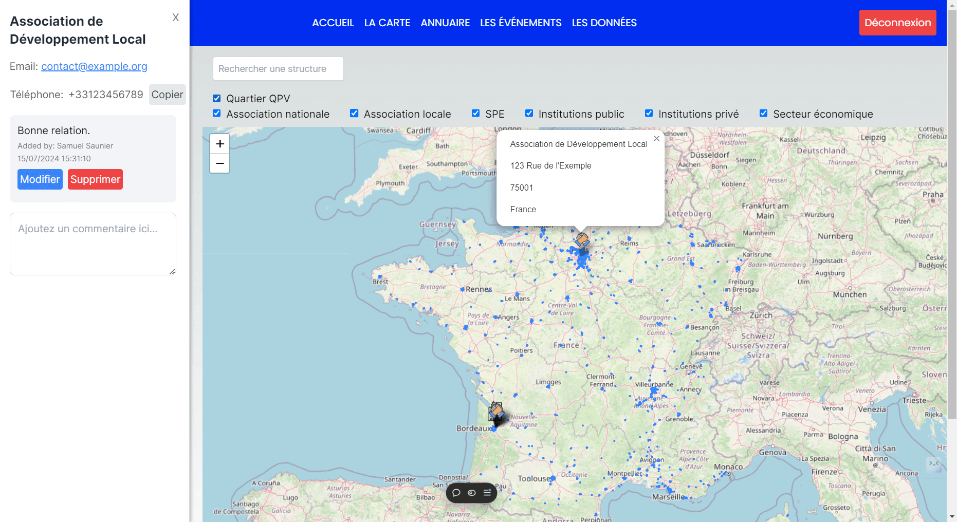 La Cartographie des Déterminés